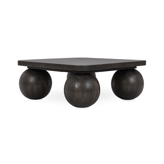 Charcoal Mango Wood Coffee Table Delyla Coffee Table Collection