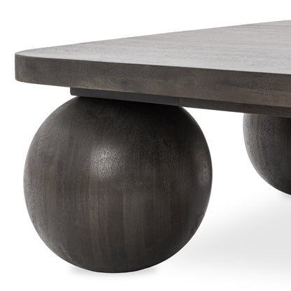 Charcoal Mango Wood Coffee Table Delyla Coffee Table Collection