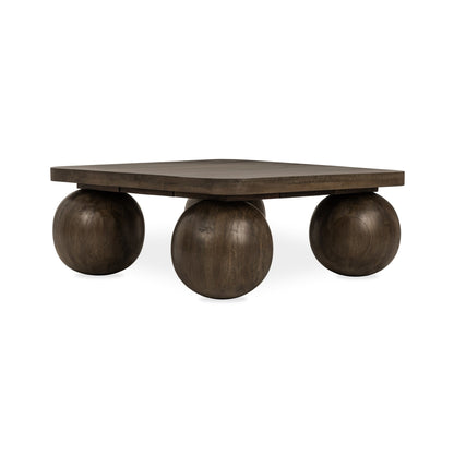 Pecan Brown Mango Wood Coffee Table Delyla Coffee Table Collection