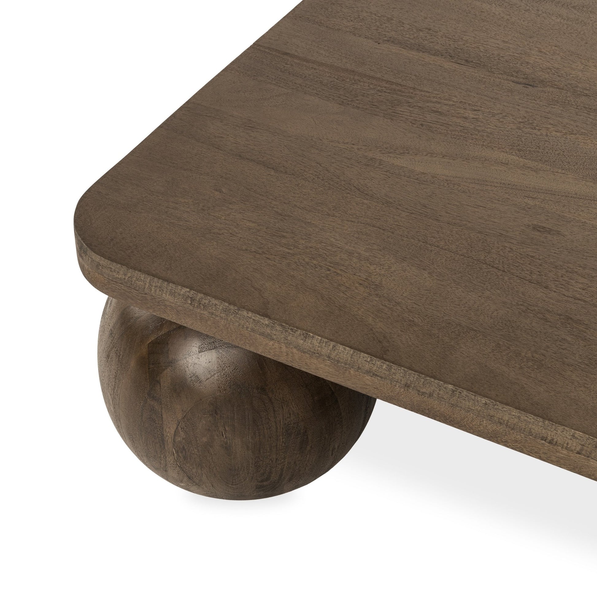 Pecan Brown Mango Wood Coffee Table Delyla Coffee Table Collection