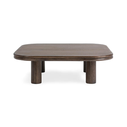 Cocoa Brown Mango Wood Coffee Table Miranda Coffee Table Collection