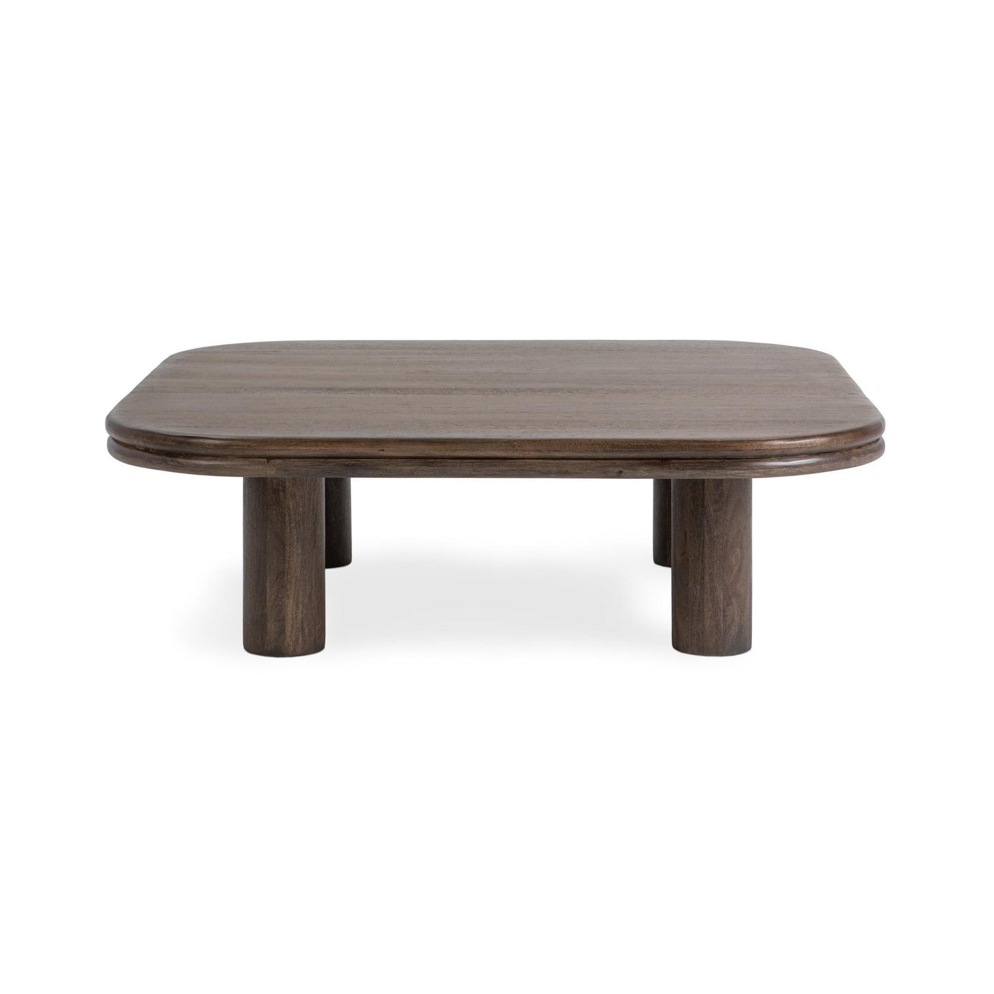 Cocoa Brown Mango Wood Coffee Table Miranda Coffee Table Collection
