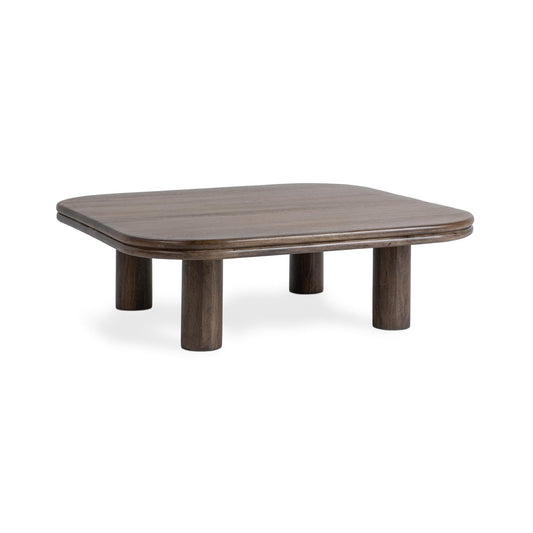 Cocoa Brown Mango Wood Coffee Table Miranda Coffee Table Collection