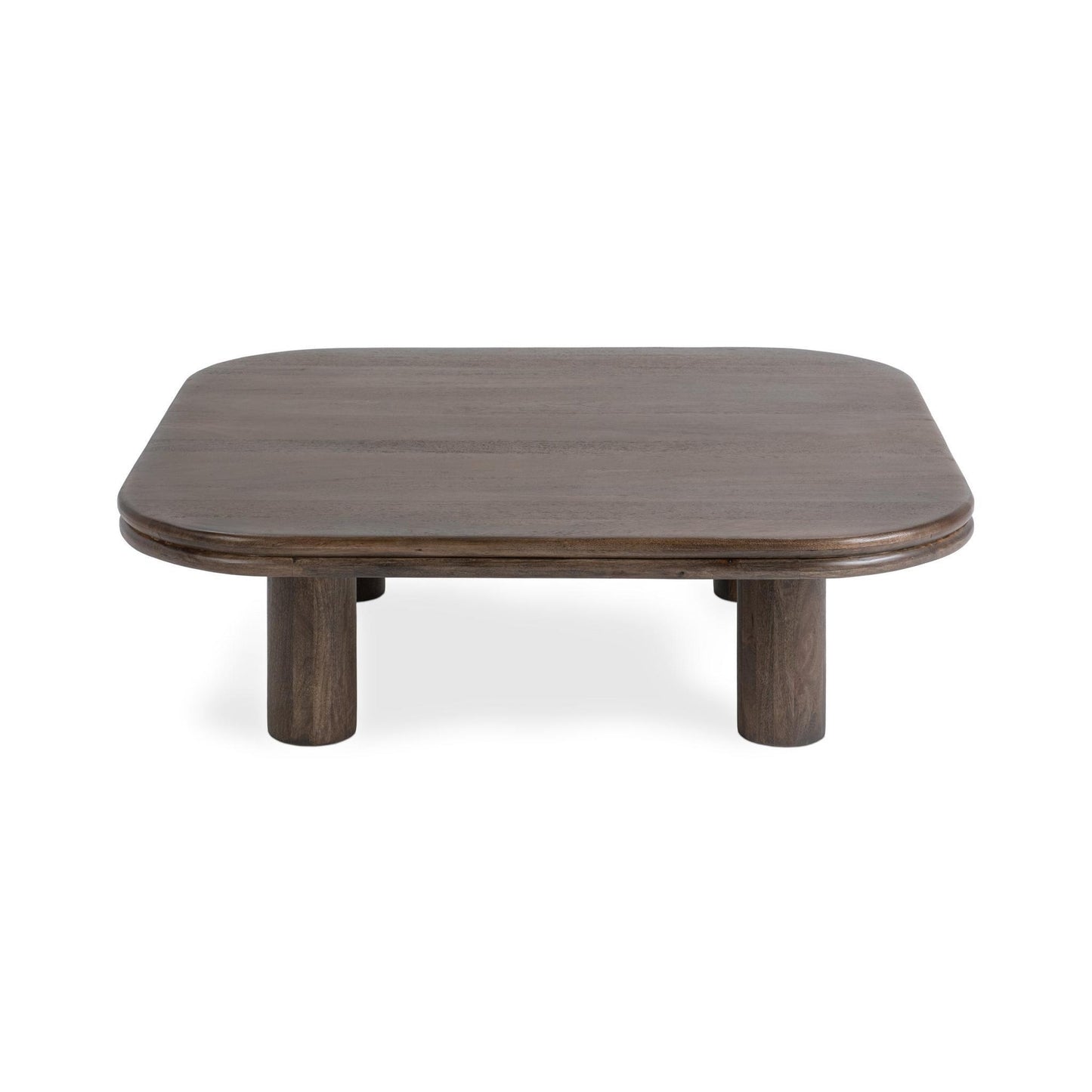 Cocoa Brown Mango Wood Coffee Table Miranda Coffee Table Collection