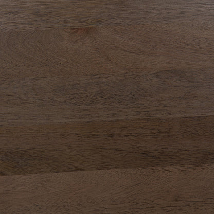 Cocoa Brown Mango Wood Accent & End Table Miranda End Table Collection