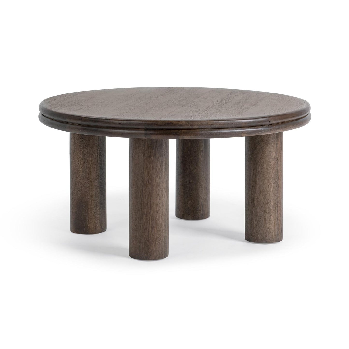 Cocoa Brown Mango Wood Coffee Table Miranda Coffee Table Collection