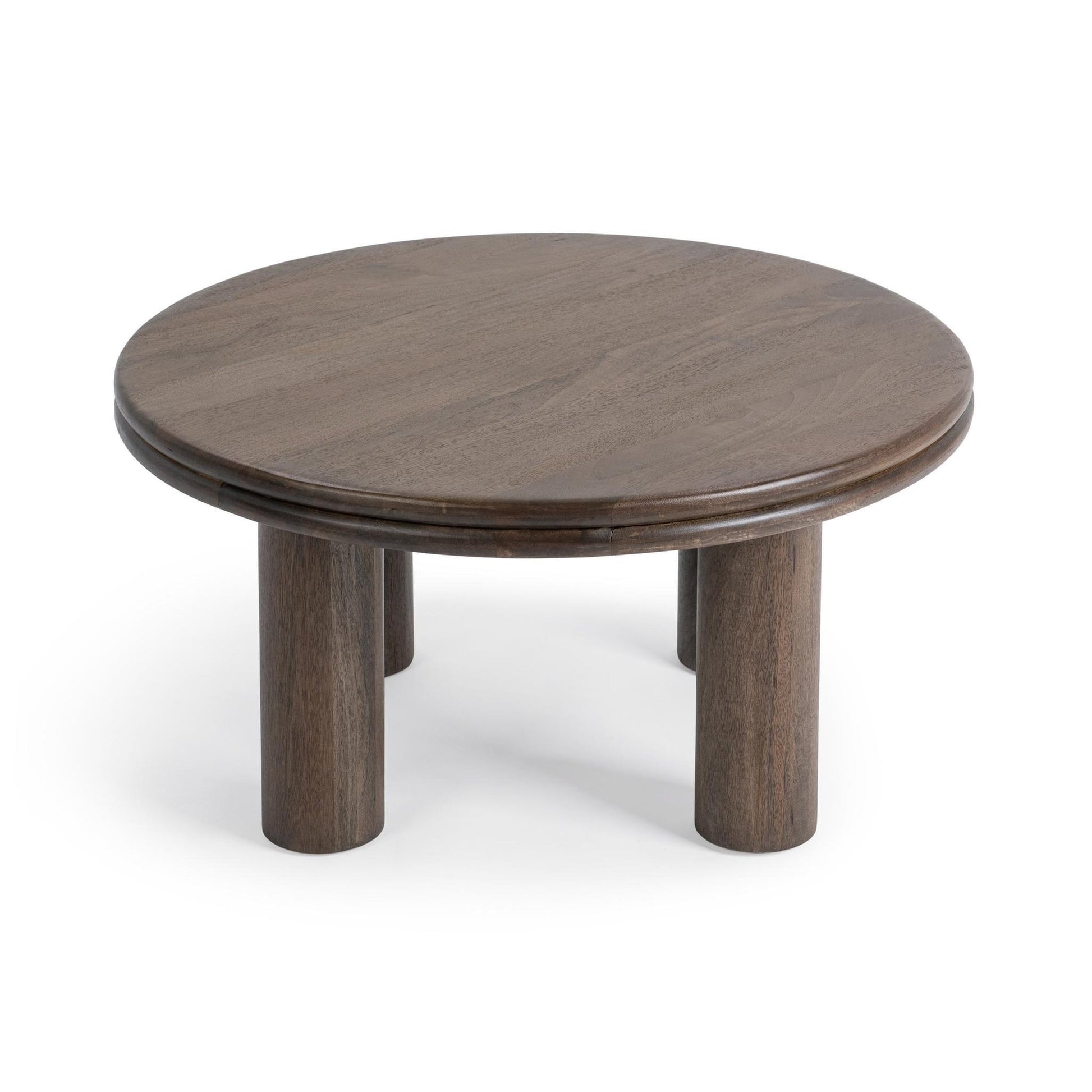 Cocoa Brown Mango Wood Coffee Table Miranda Coffee Table Collection