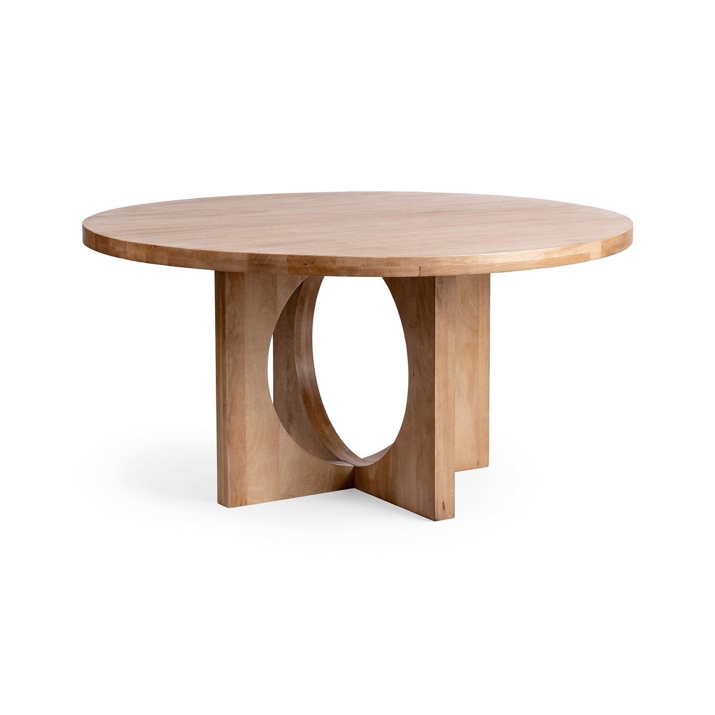 Natural Maple Mango Wood Dining Table Laguna Dining Table Collection
