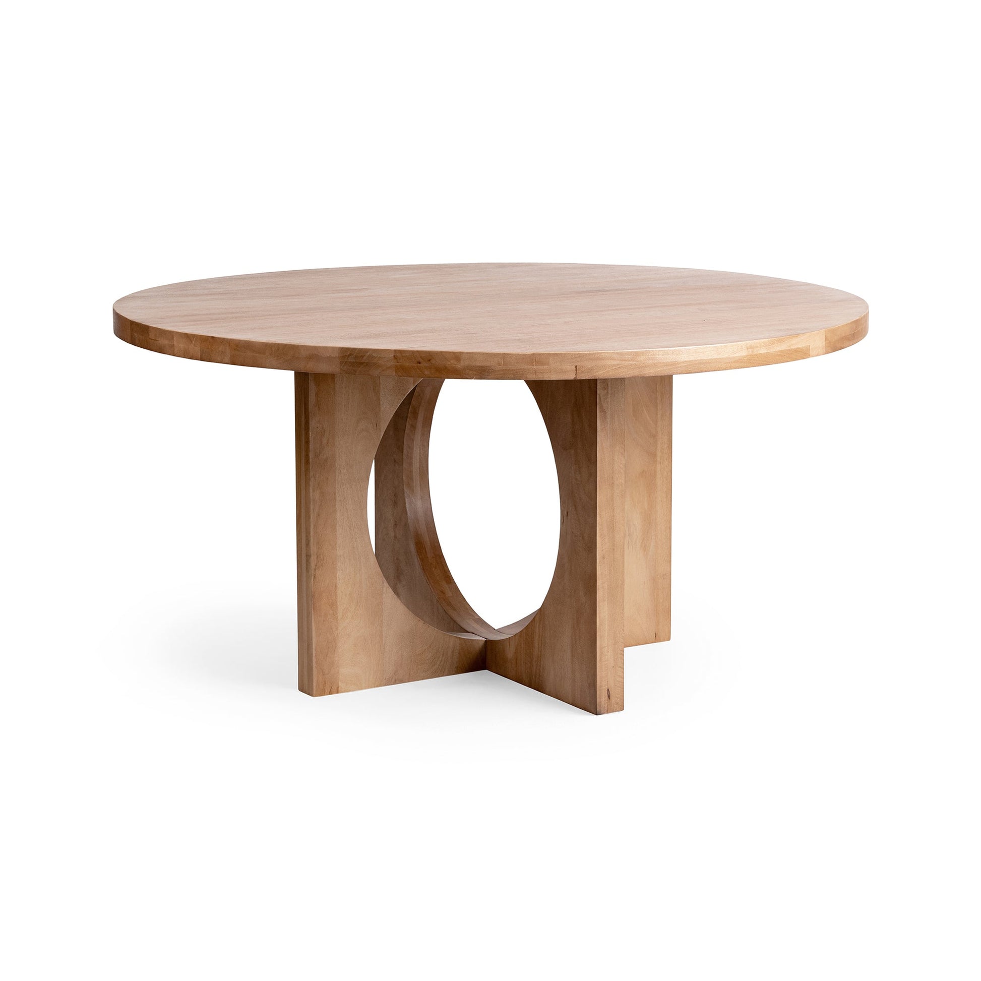 Natural Maple Mango Wood Dining Table Laguna Dining Table Collection