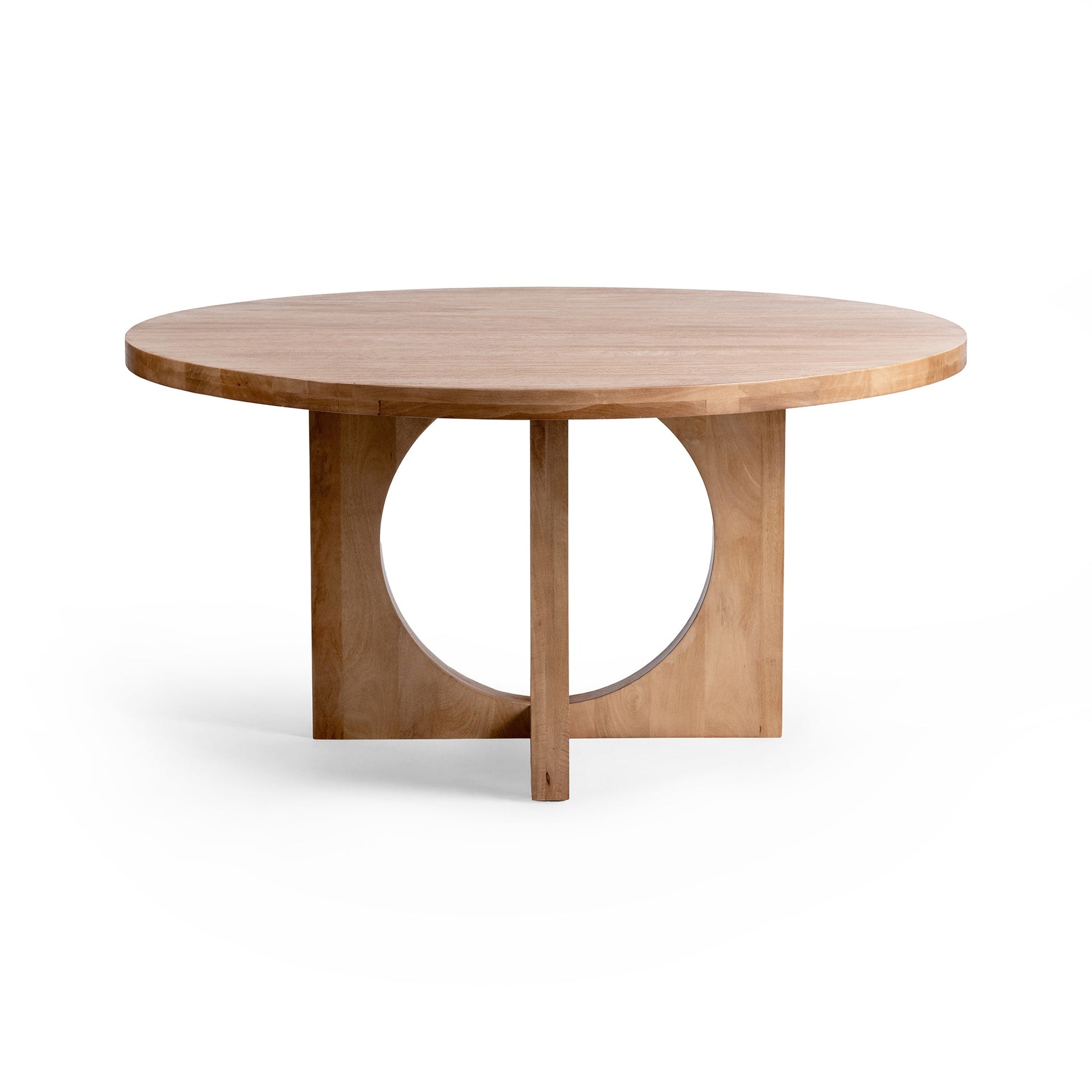 Natural Maple Mango Wood Dining Table Laguna Dining Table Collection