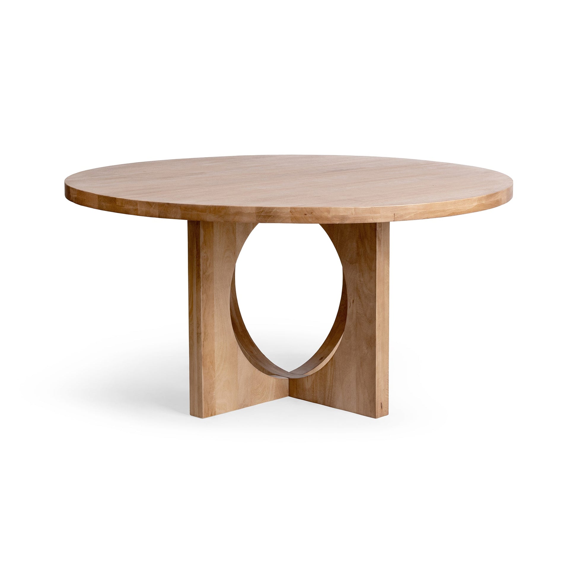 Natural Maple Mango Wood Dining Table Laguna Dining Table Collection