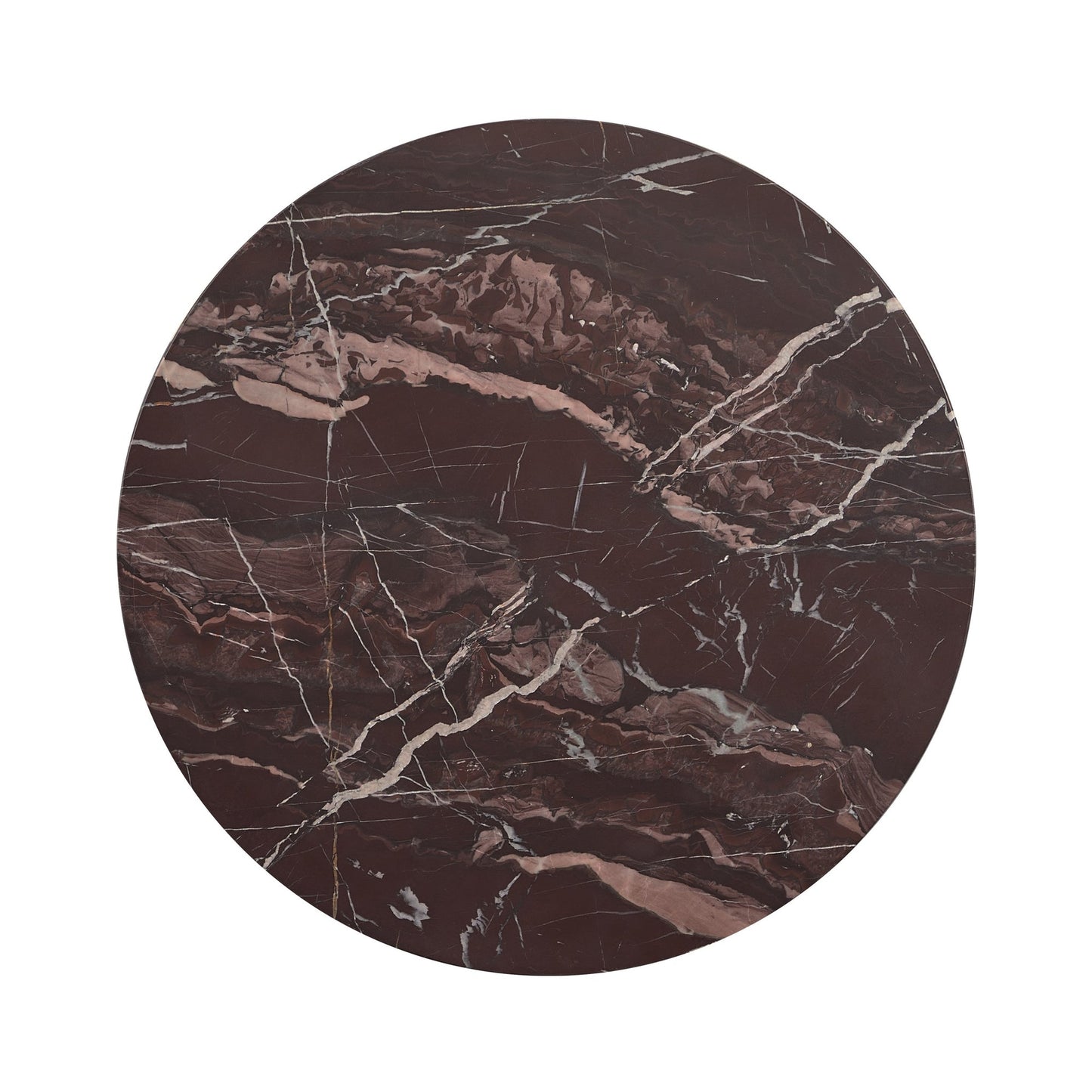 Merlot Marble Accent & End Table Reilly End Table Collection