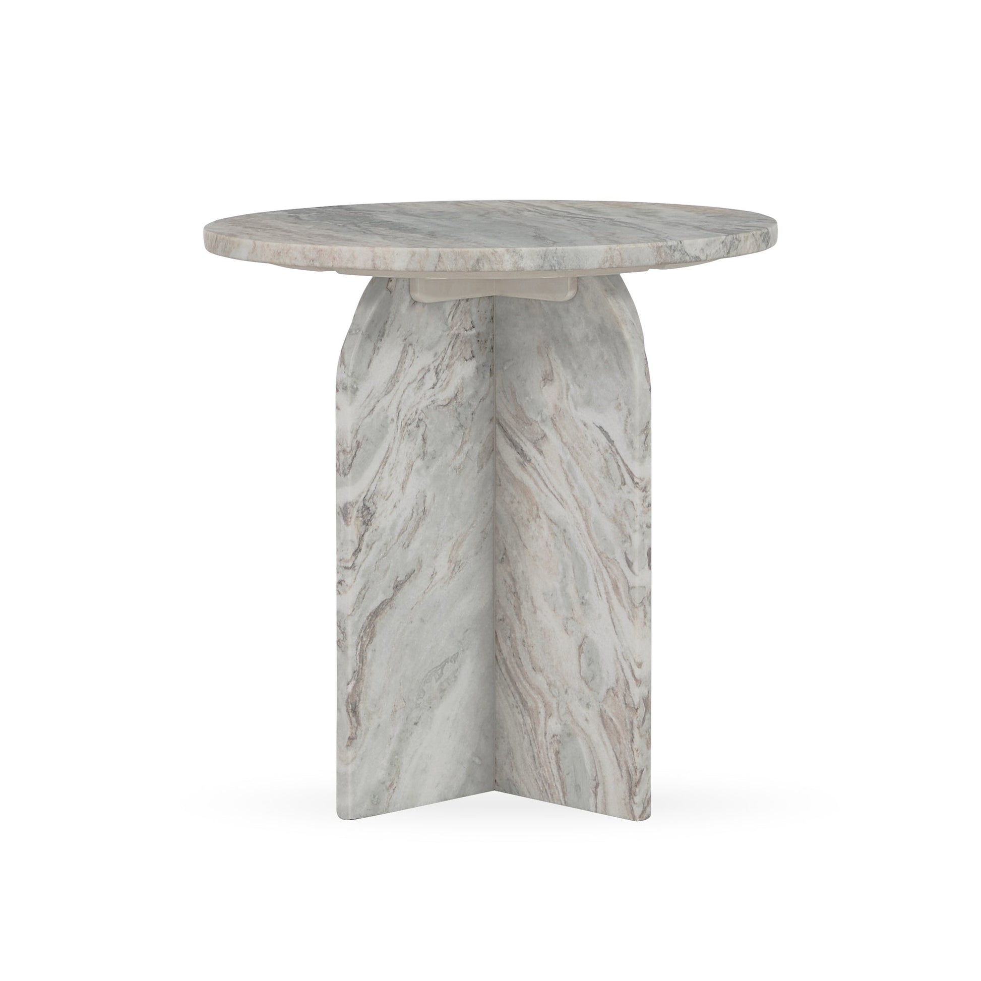 Rusty Gray Marble Accent & End Table Reilly End Table Collection