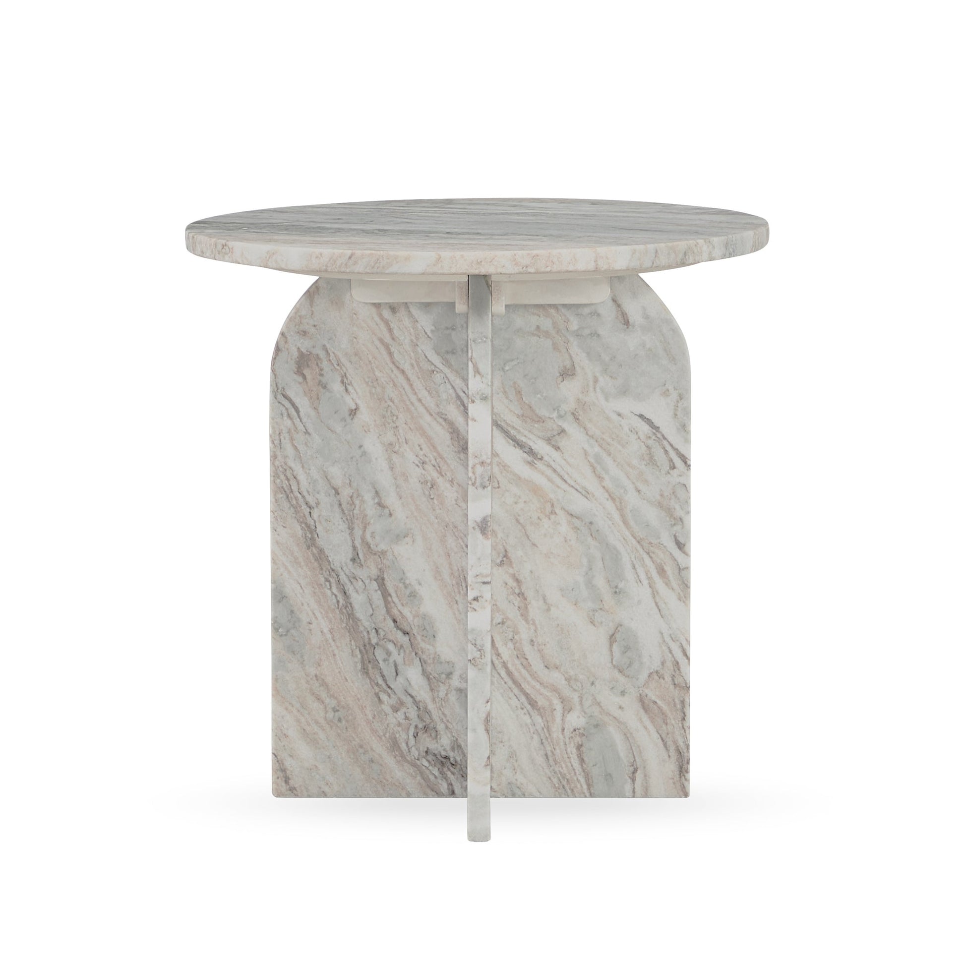Rusty Gray Marble Accent & End Table Reilly End Table Collection