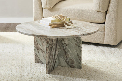 Rusty Gray Marble Coffee Table Reilly Coffee Table Collection
