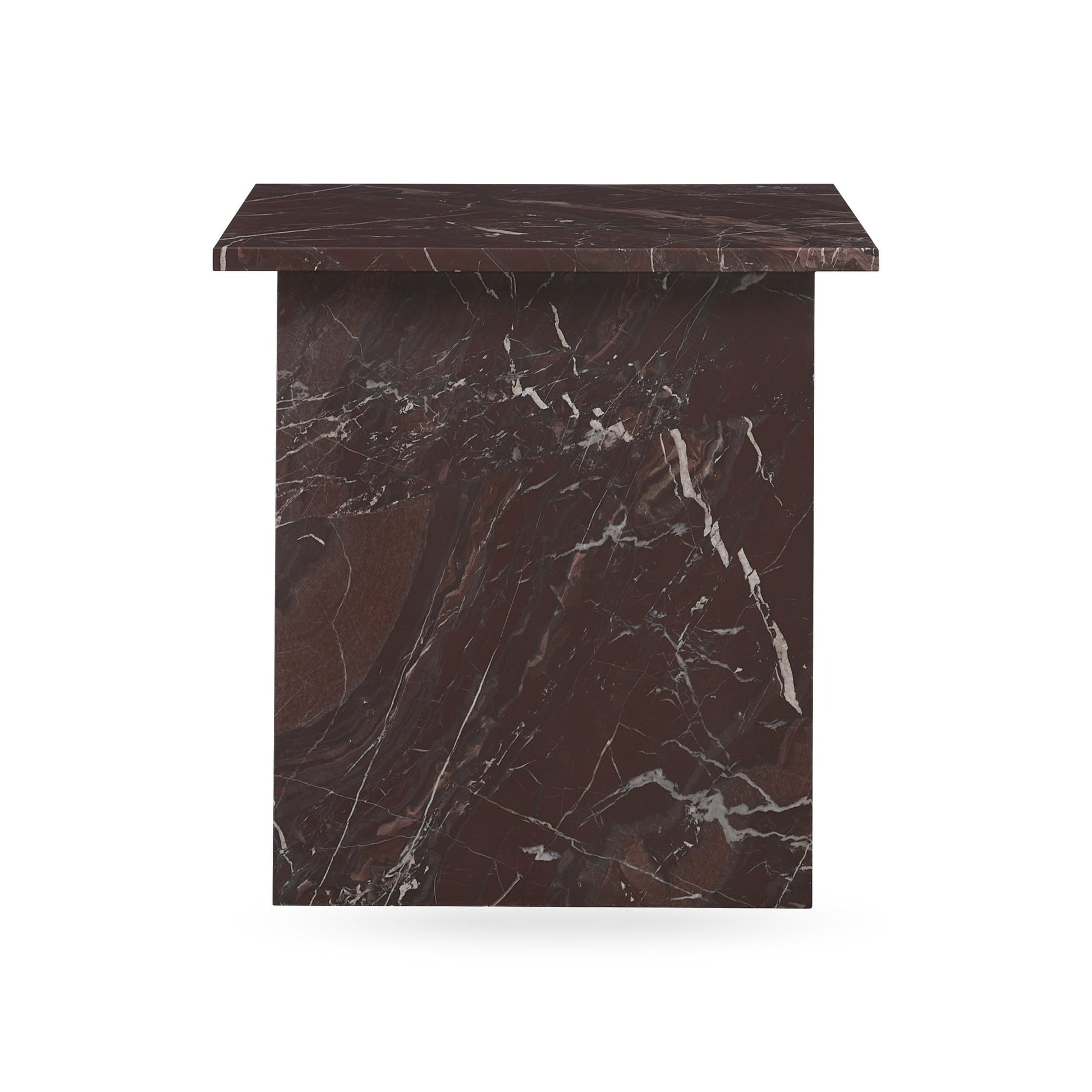 Merlot Marble Accent & End Table Bexly End Table Collection