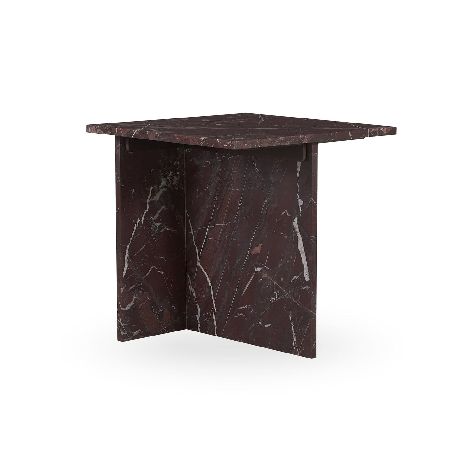 Merlot Marble Accent & End Table Bexly End Table Collection