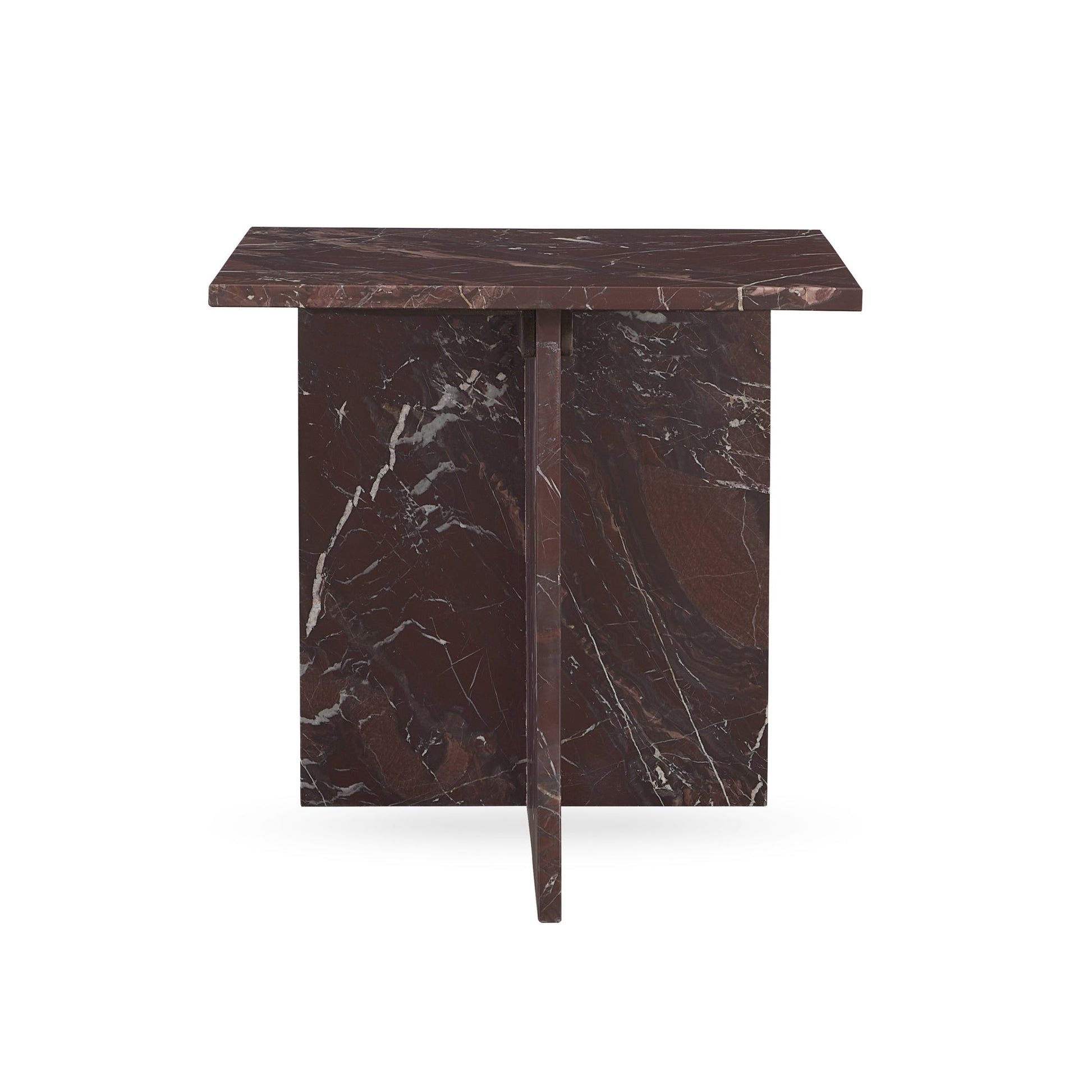Merlot Marble Accent & End Table Bexly End Table Collection