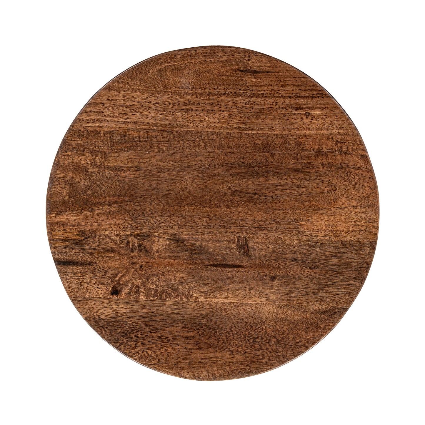 Sedona Brown Top Grain Leather Accent & End Table Andra Accent Table Collection