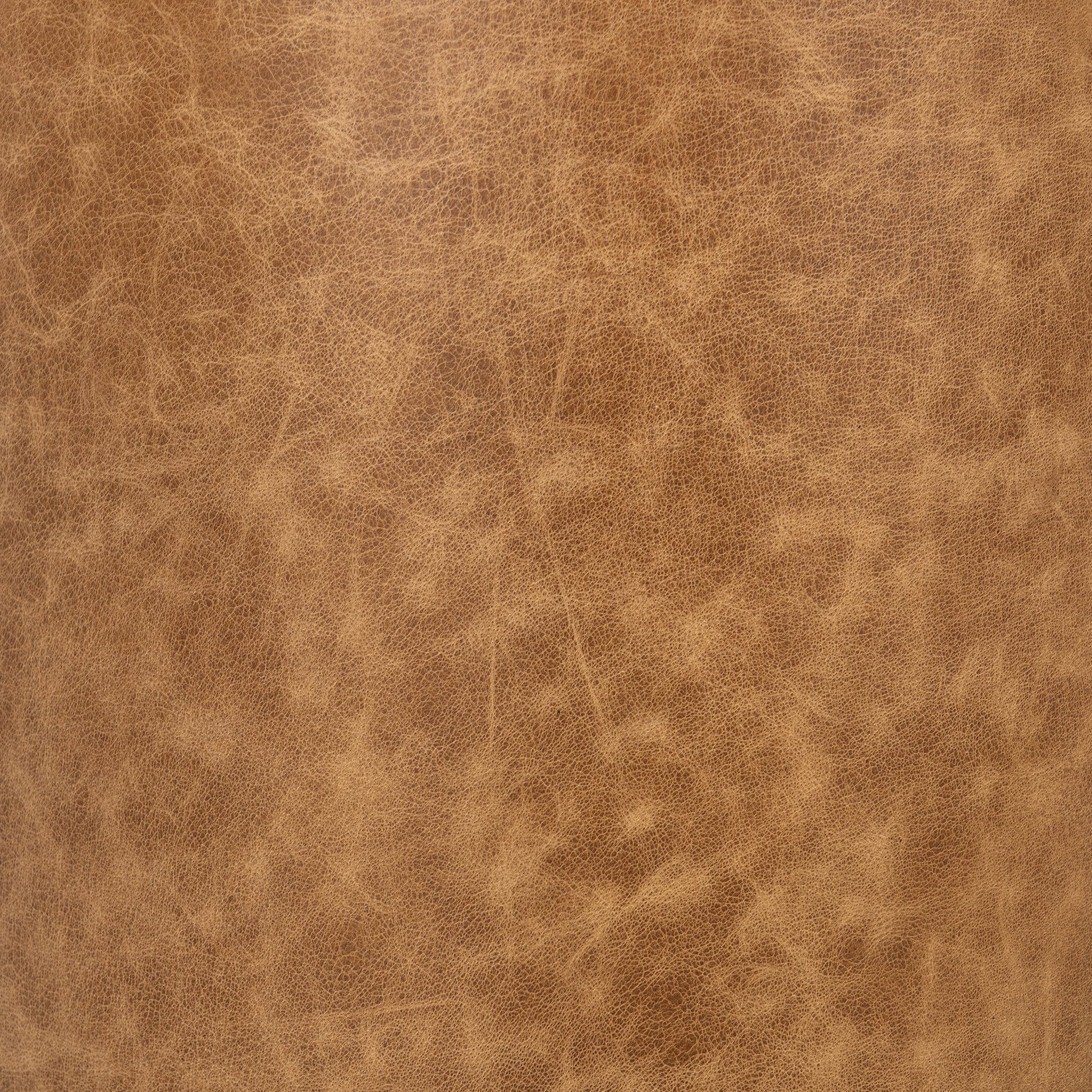Sedona Brown Top Grain Leather Accent & End Table Andra Accent Table Collection