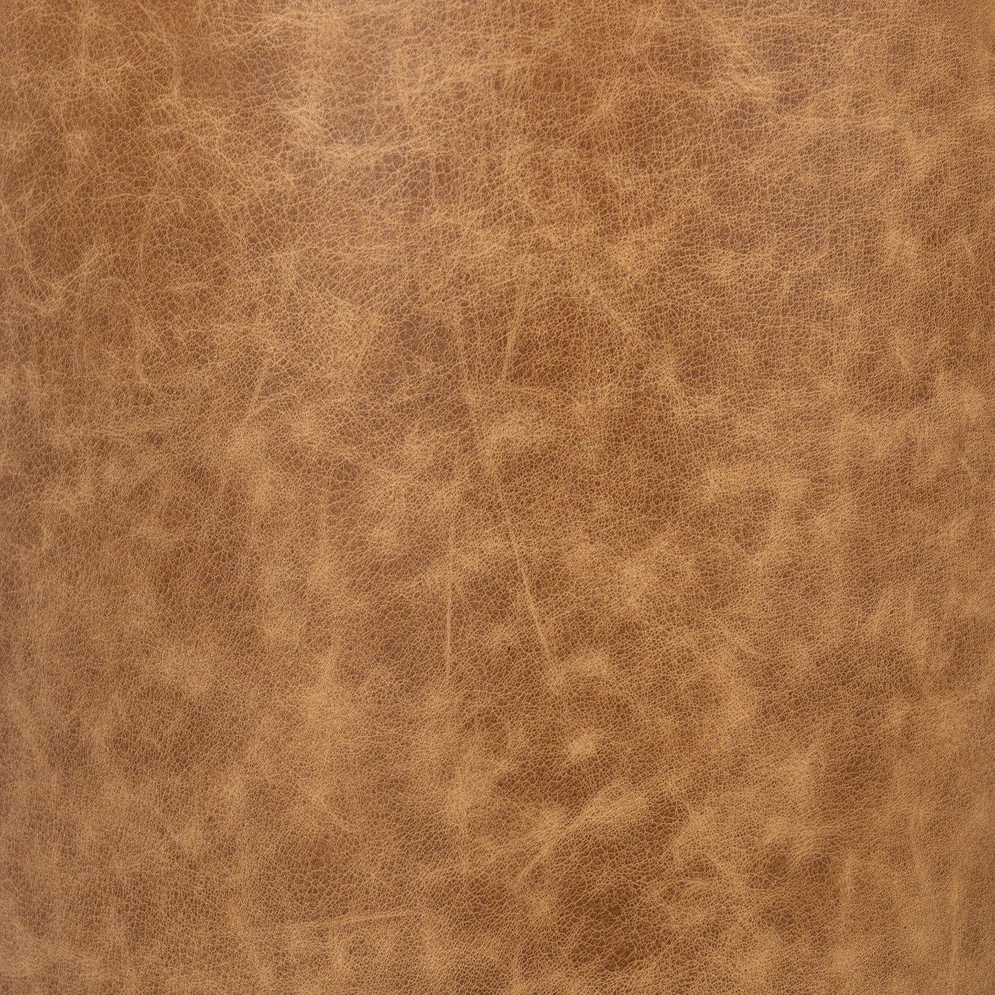 Sedona Brown Top Grain Leather Accent & End Table Andra Accent Table Collection