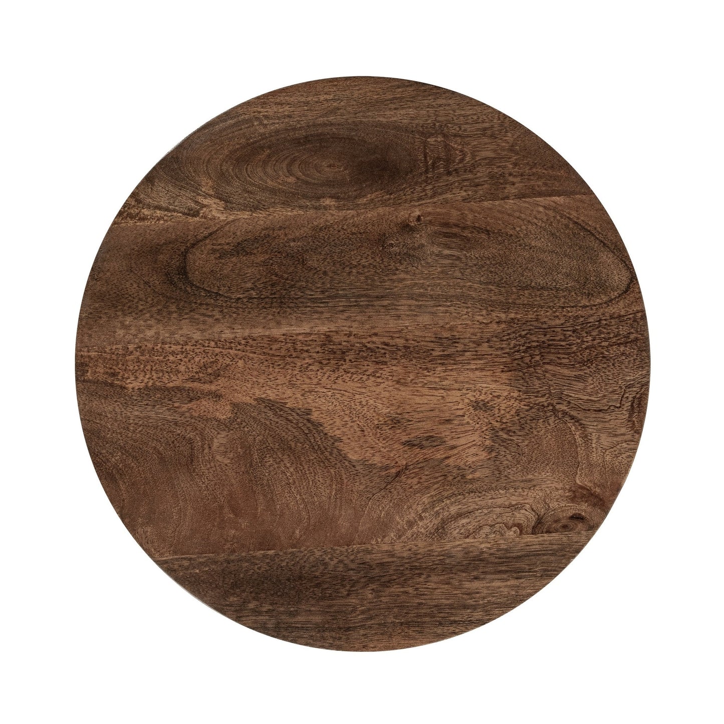 Tan Top Grain Leather Accent & End Table Andra Accent Table Collection