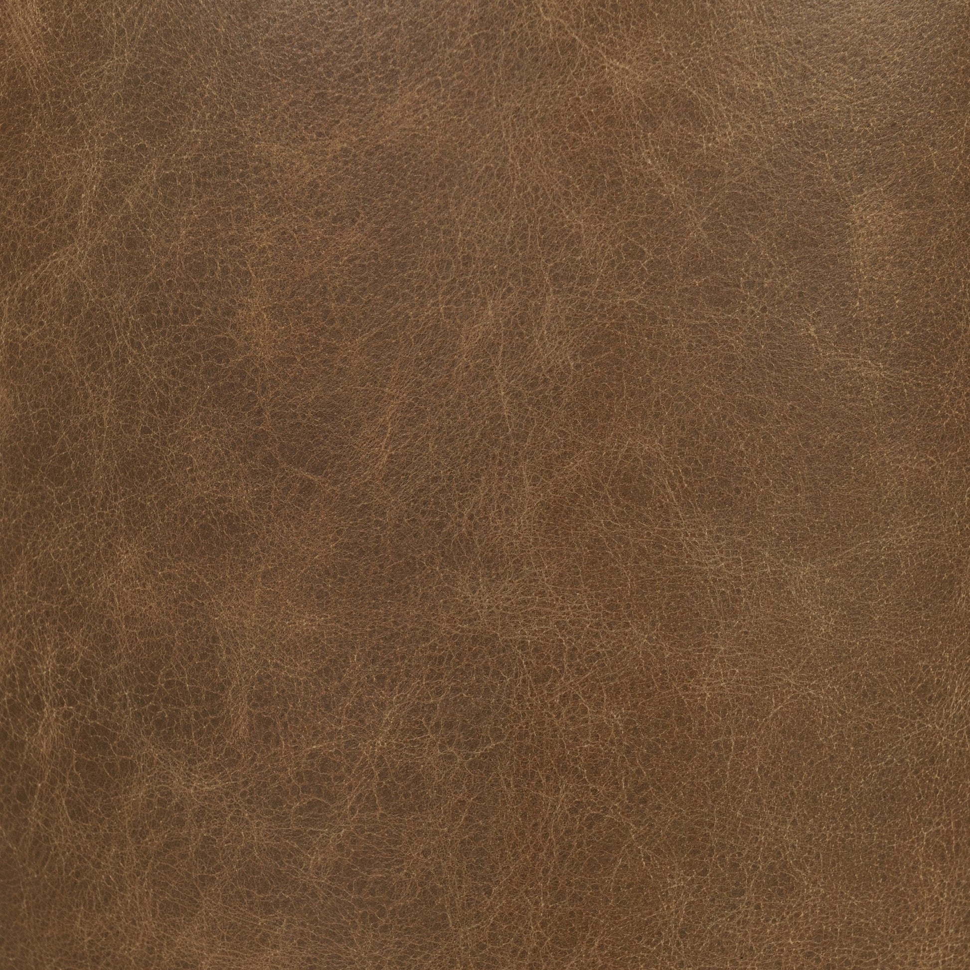 Tan Top Grain Leather Accent & End Table Andra Accent Table Collection