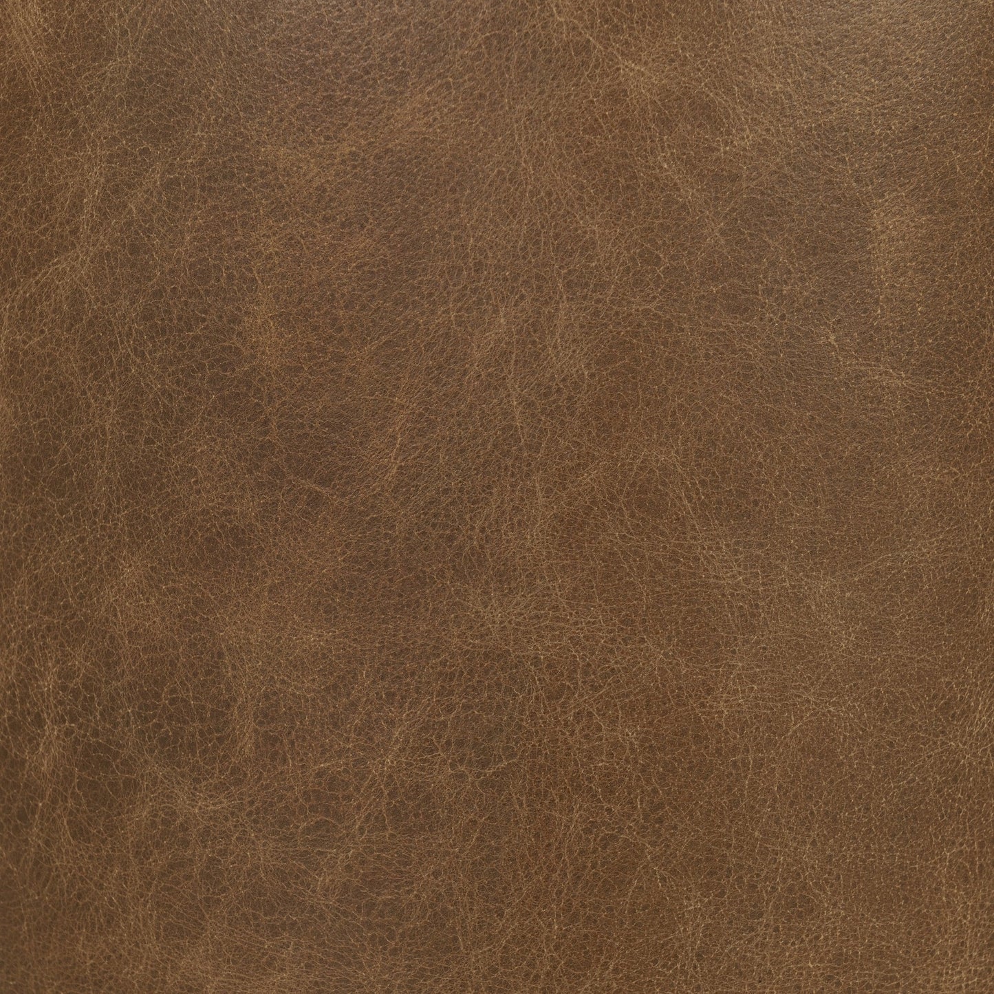 Tan Top Grain Leather Accent & End Table Andra Accent Table Collection