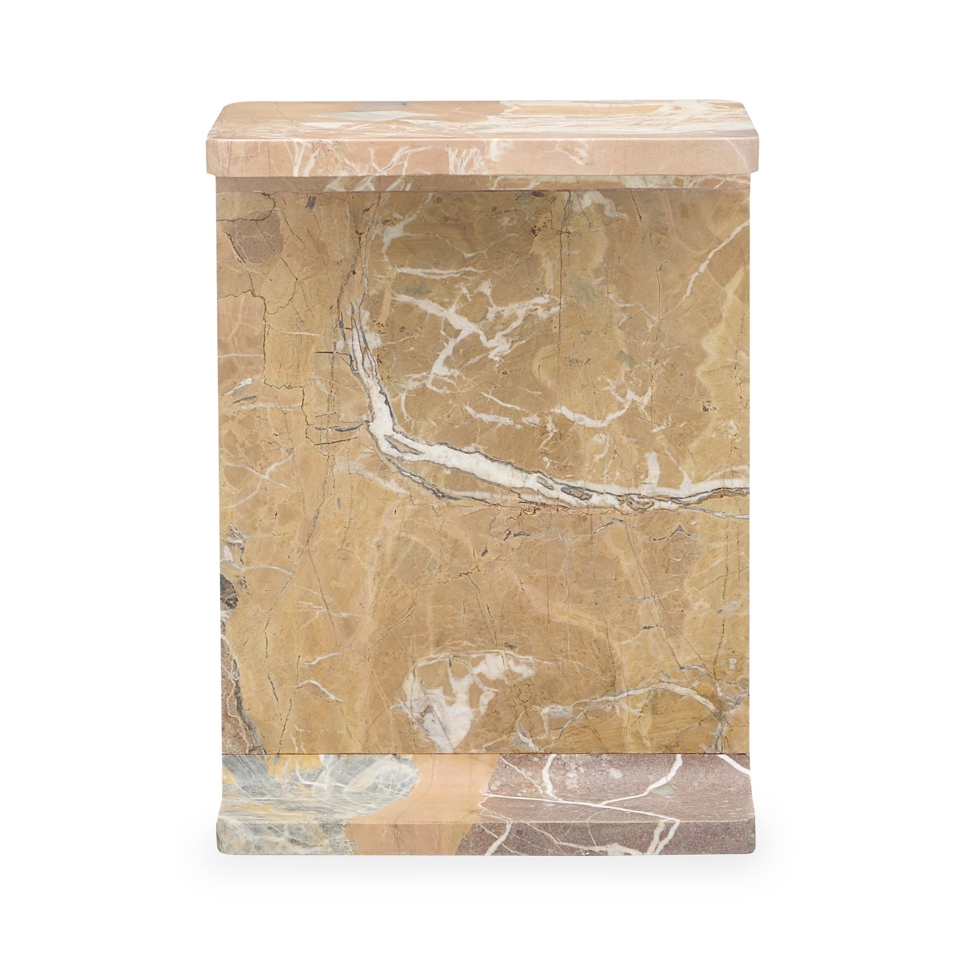 Rusty Brown Marble Accent & End Table Delaney Accent Table Collection