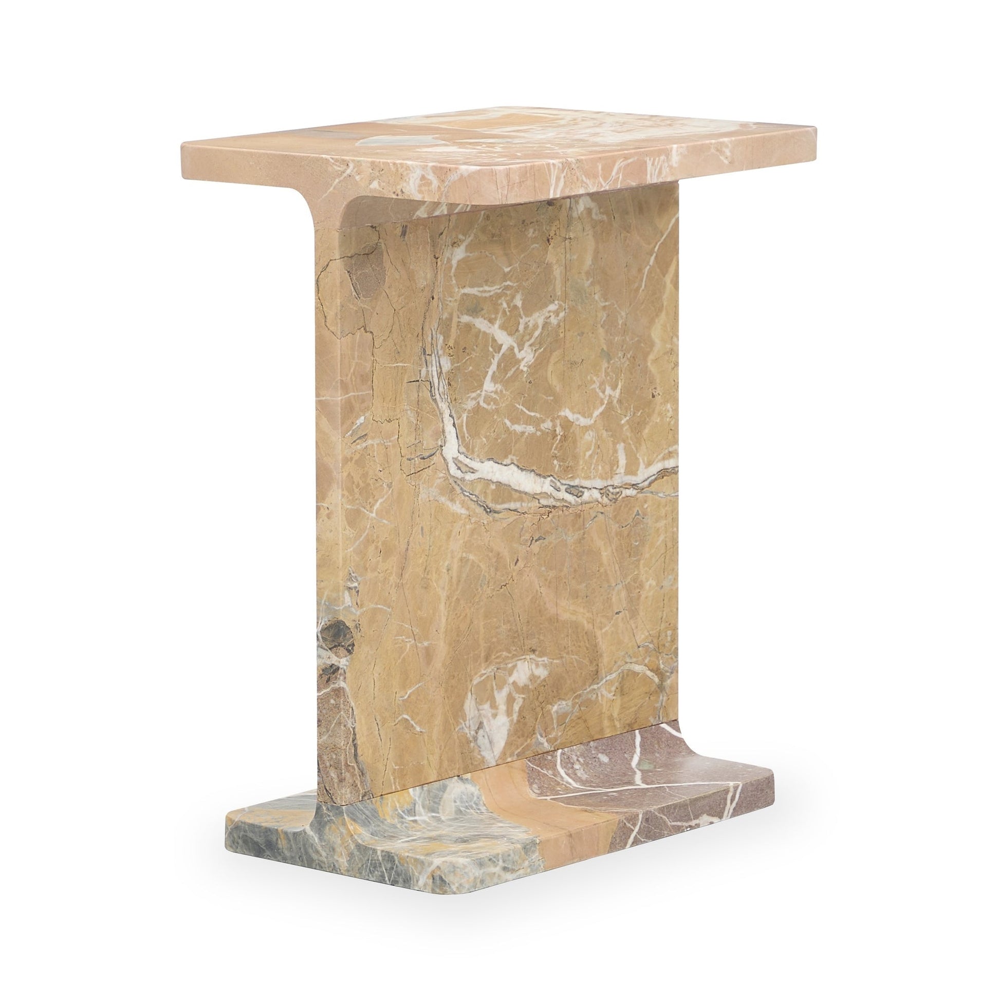 Rusty Brown Marble Accent & End Table Delaney Accent Table Collection