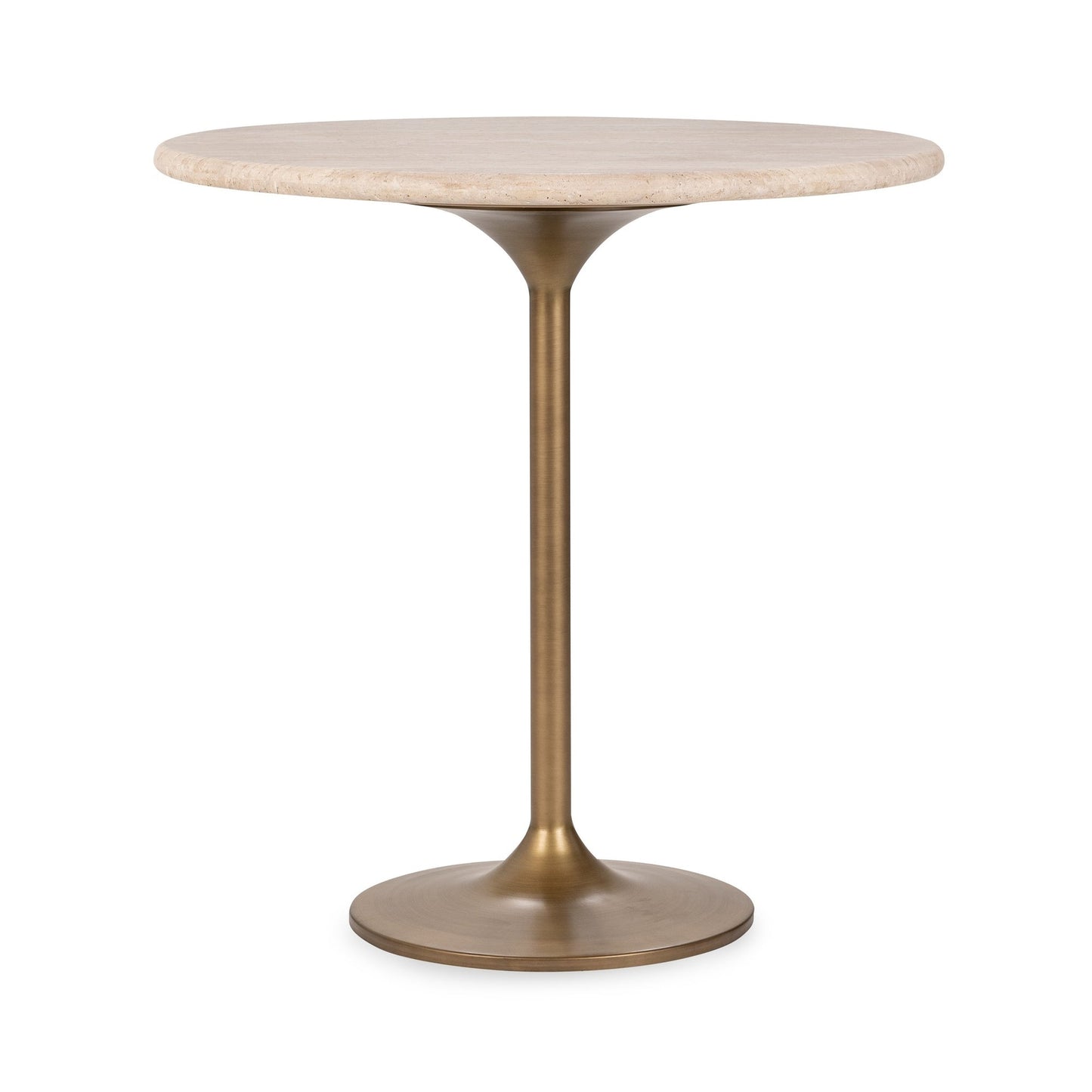 Tan Travertine Bar & Counter Table Malani Counter Table Collection