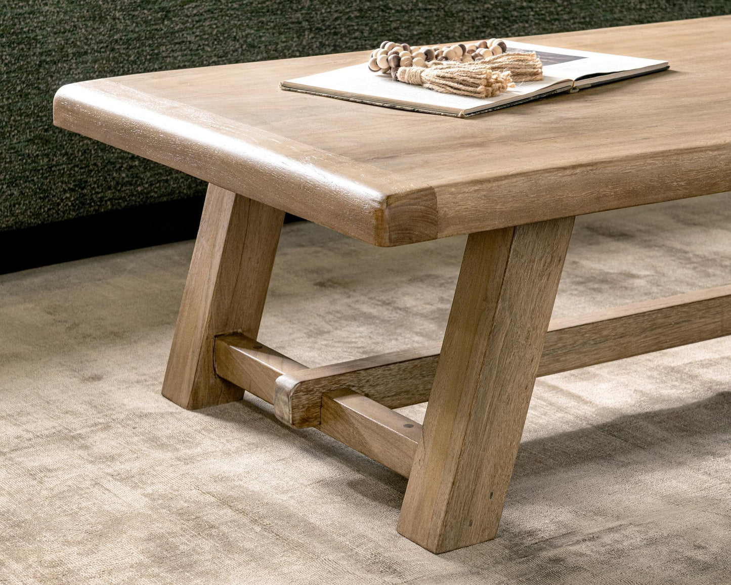 Sand Washed Reclaimed wood Coffee Table Valen Coffee Table Collection