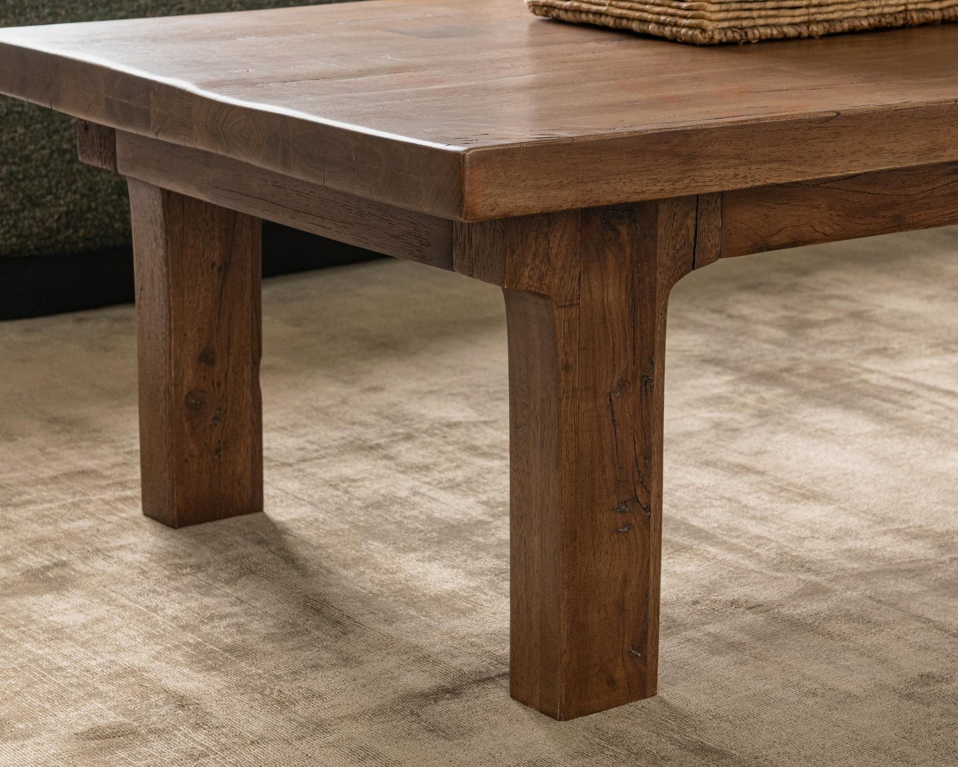 Earthy Terra Reclaimed Wood Coffee Table Carmel Coffee Table Collection