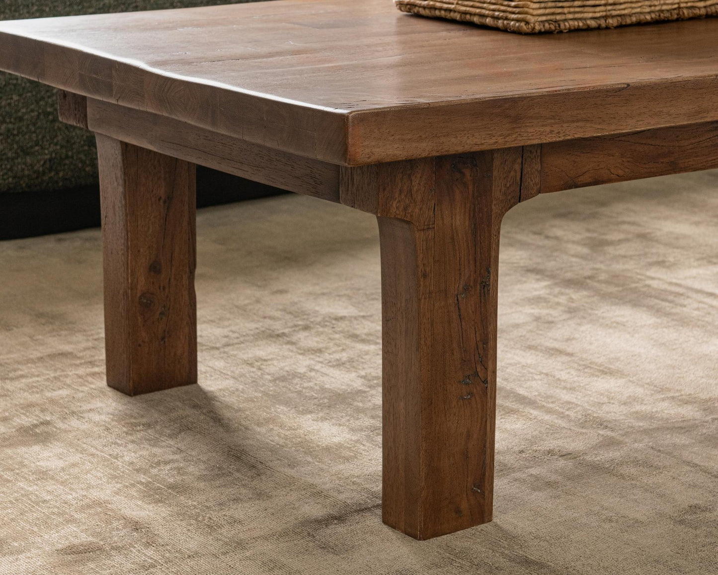 Earthy Terra Reclaimed Wood Coffee Table Carmel Coffee Table Collection