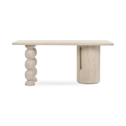Cream Mango Wood Desk Adir Desk Collection