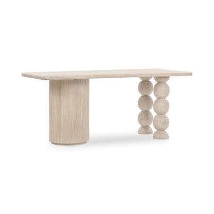 Cream Mango Wood Desk Adir Desk Collection