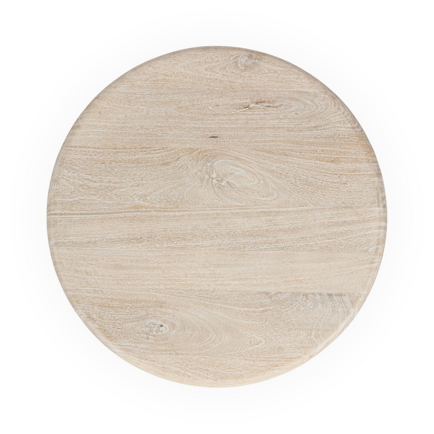 Cream Mango Wood Accent & End Table Adir End Table Collection