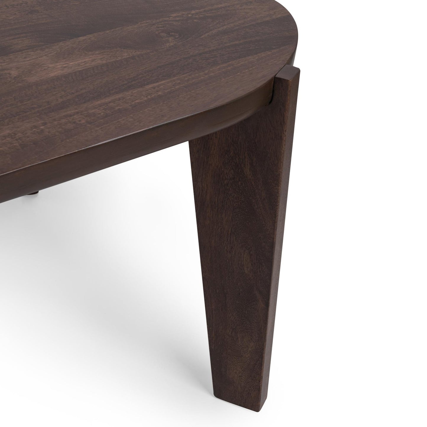 Bark Brown Mango Wood Dining Table Albero Dining Table Collection