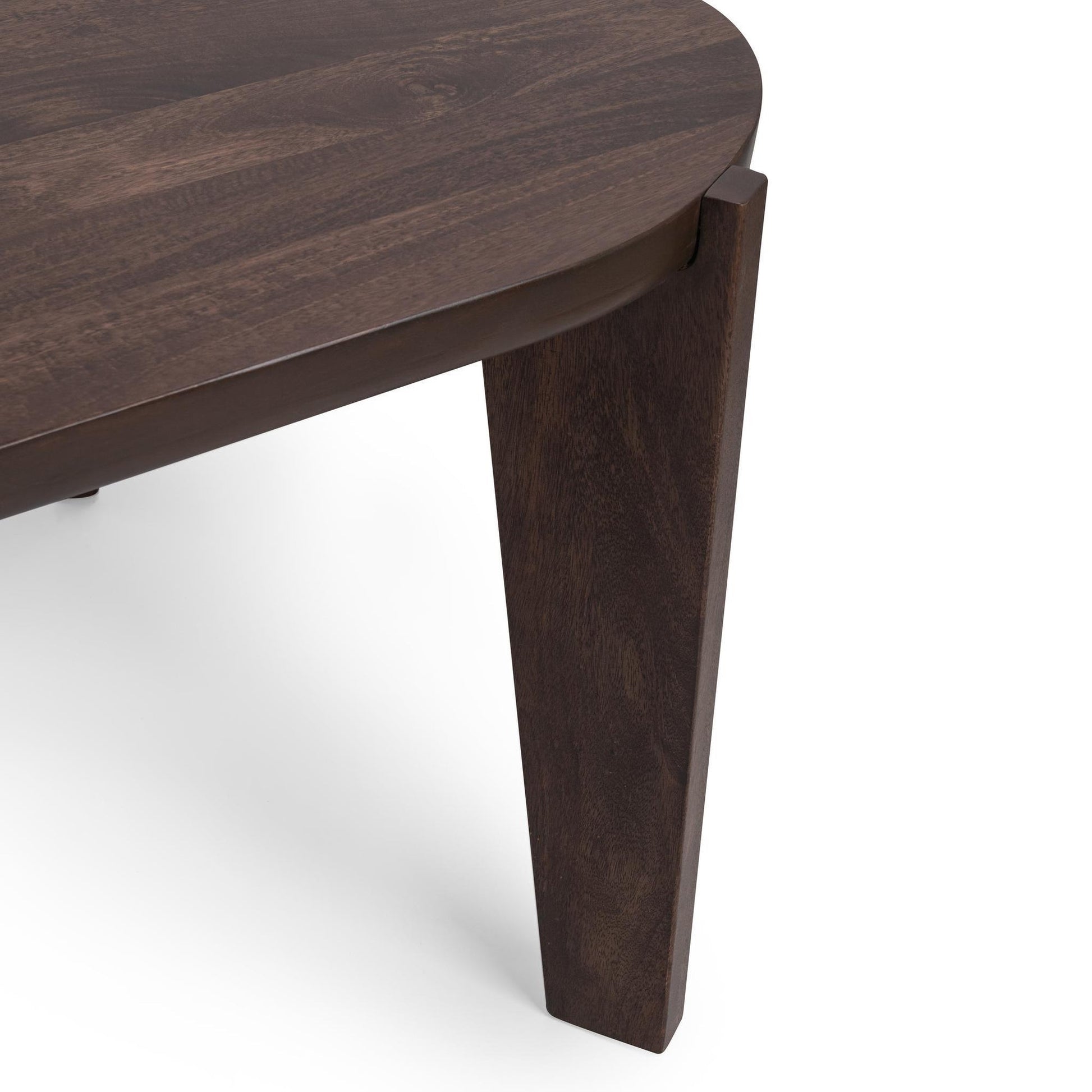 Bark Brown Mango Wood Dining Table Albero Dining Table Collection