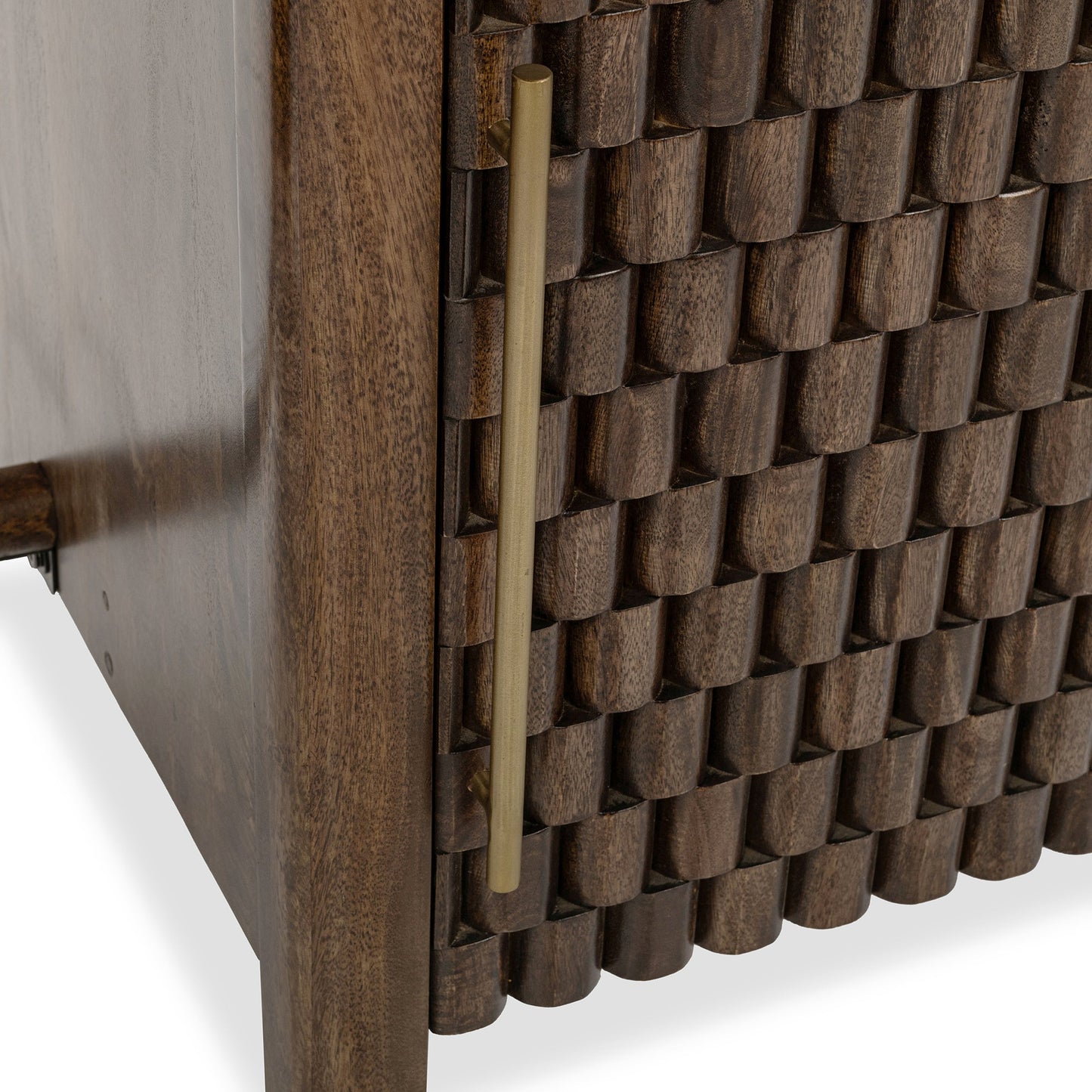 Bark Brown Mango Wood Desk Norwood Desk Collection