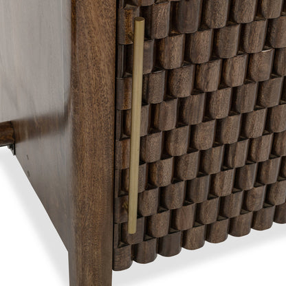 Bark Brown Mango Wood Desk Norwood Desk Collection