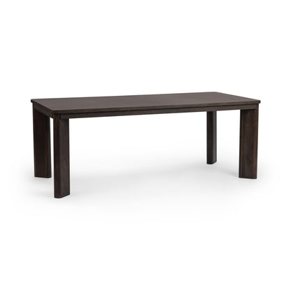 Dark Brown Mango Wood Dining Table Ledro Dining Table Collection