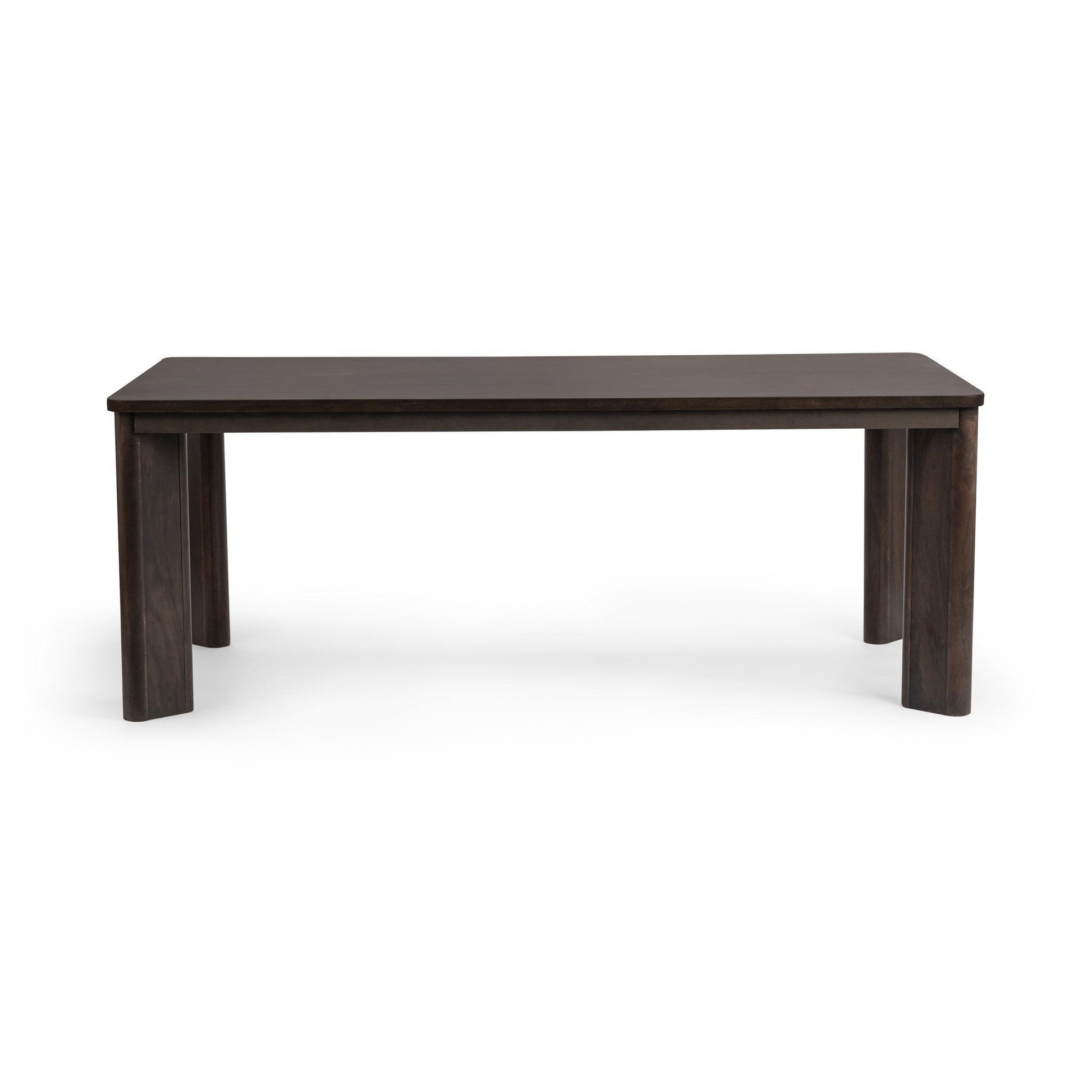Dark Brown Mango Wood Dining Table Ledro Dining Table Collection