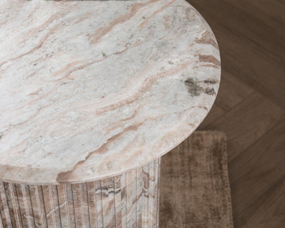 Rusty Gray Marble Accent & End Table Nordens End Table Collection