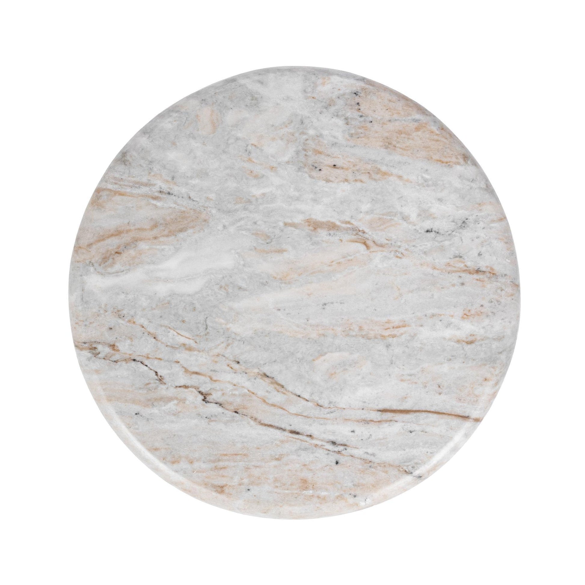 Rusty Gray Marble Accent & End Table Huxley Accent Table Rusty Collection
