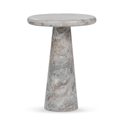 Rusty Gray Marble Accent & End Table Huxley Accent Table Rusty Collection