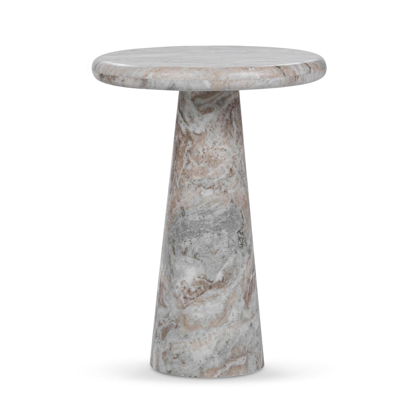 Rusty Gray Marble Accent & End Table Huxley Accent Table Rusty Collection