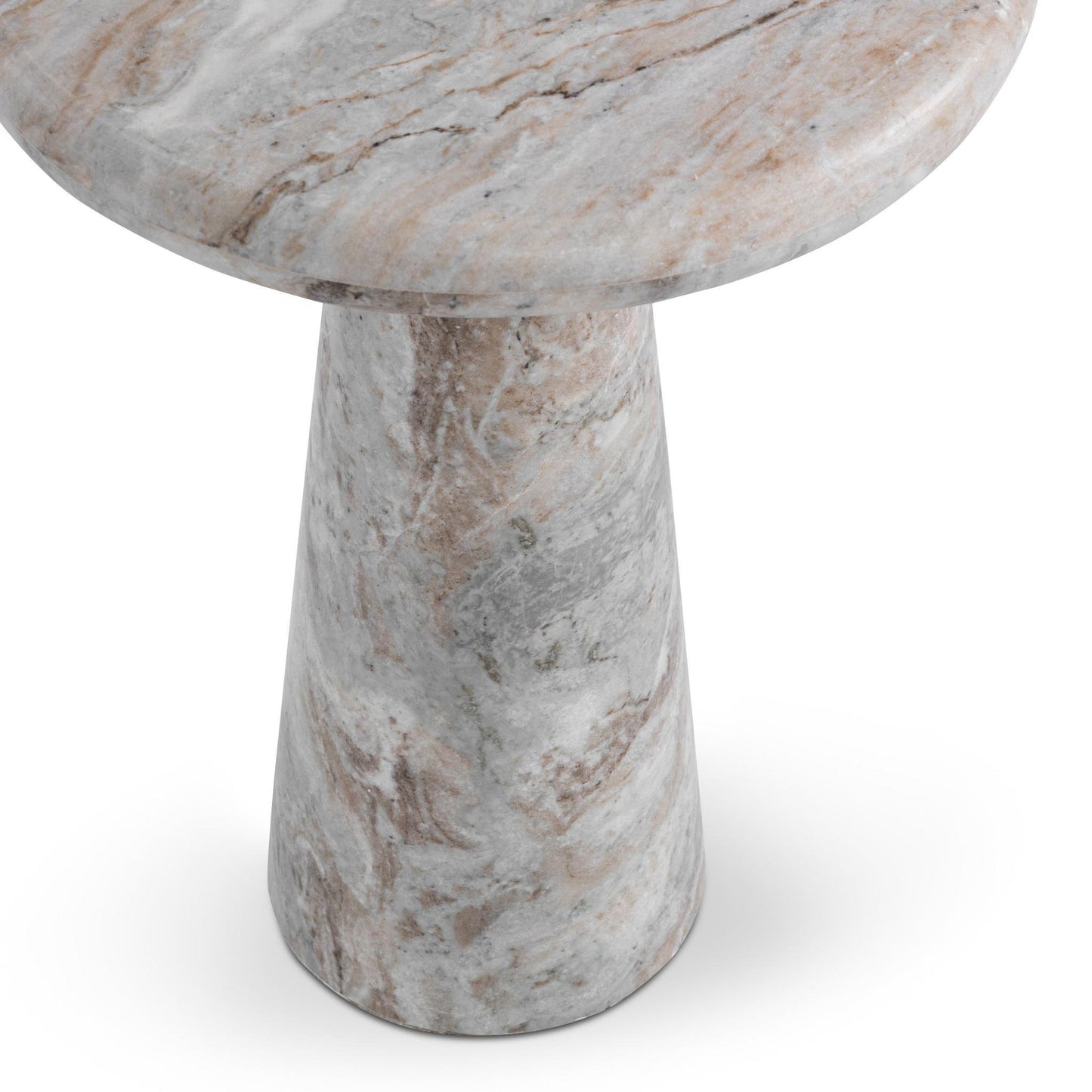 Rusty Gray Marble Accent & End Table Huxley Accent Table Rusty Collection