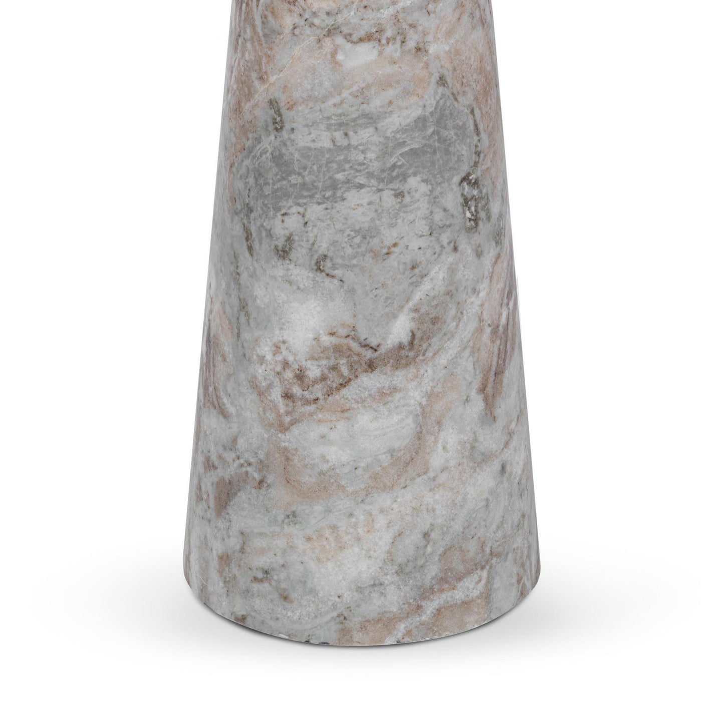 Rusty Gray Marble Accent & End Table Huxley Accent Table Rusty Collection