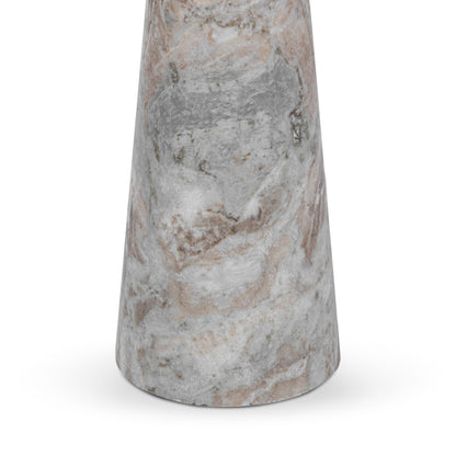 Rusty Gray Marble Accent & End Table Huxley Accent Table Rusty Collection
